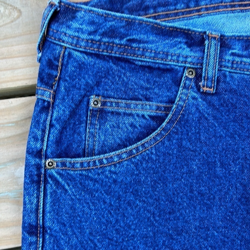 KEY Men’s Jeans Size W36 x L32 Dark Blue Like New Condition - Picture 2 of 13